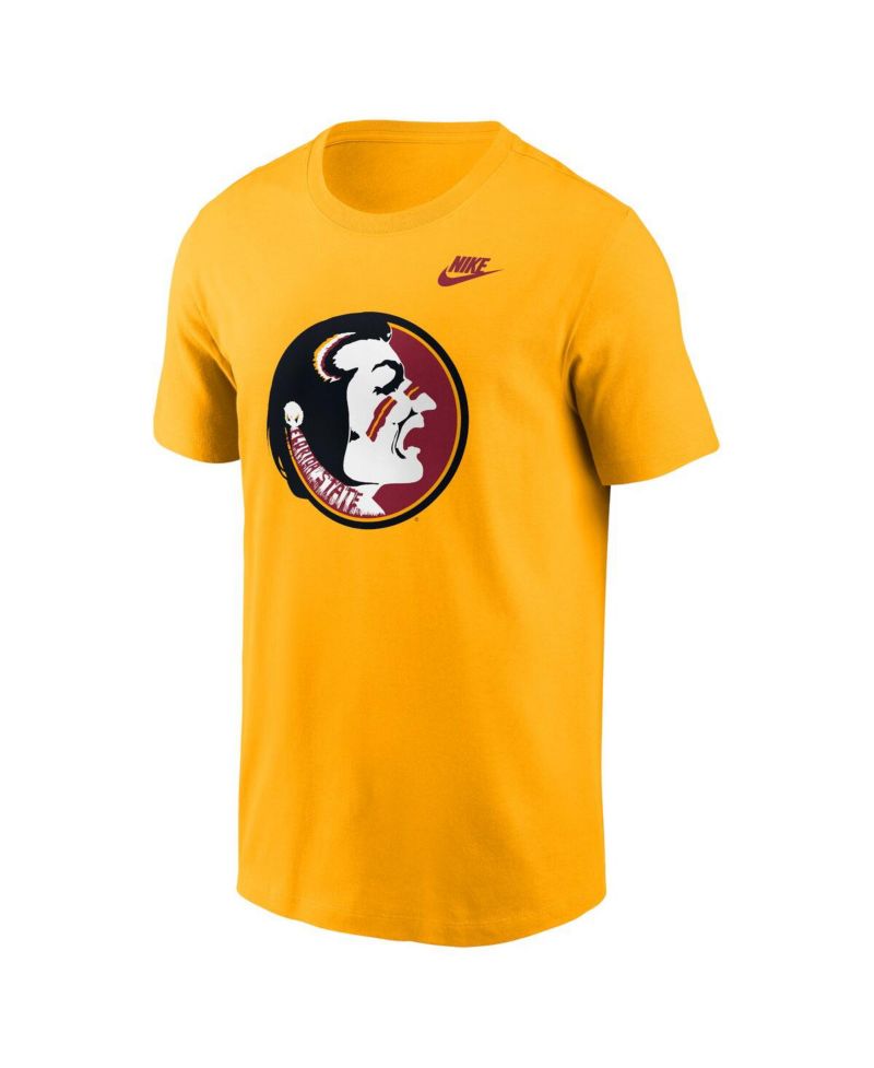 Men's Gold Florida State Seminoles Legacy Alternate Logo T-Shirt