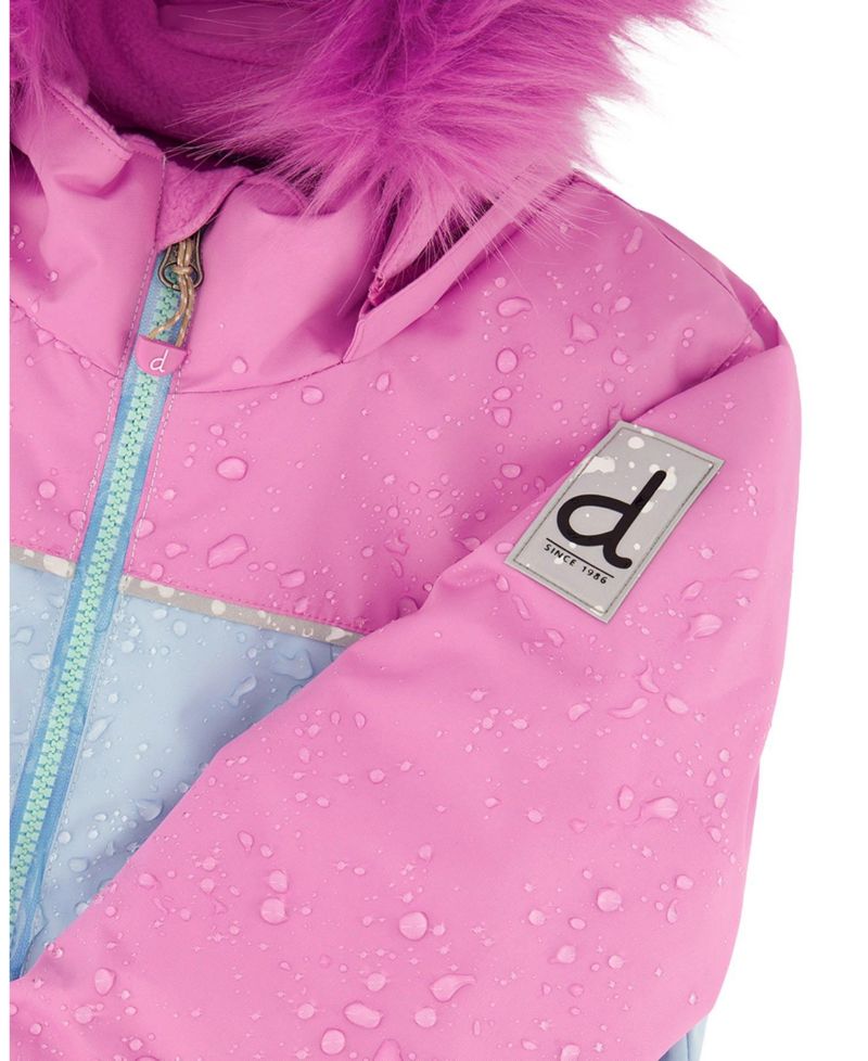 Little Girls 6TO 8 Two Piece Discover Snowsuit Pinkish