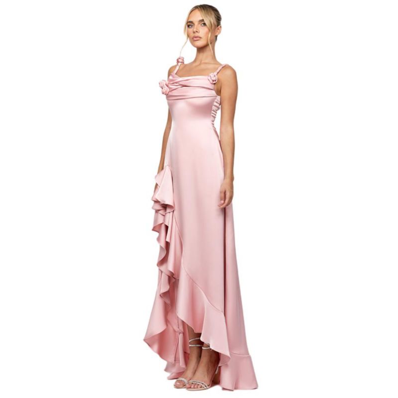 Women's Nakiyah Cowl Hi Lo Dress