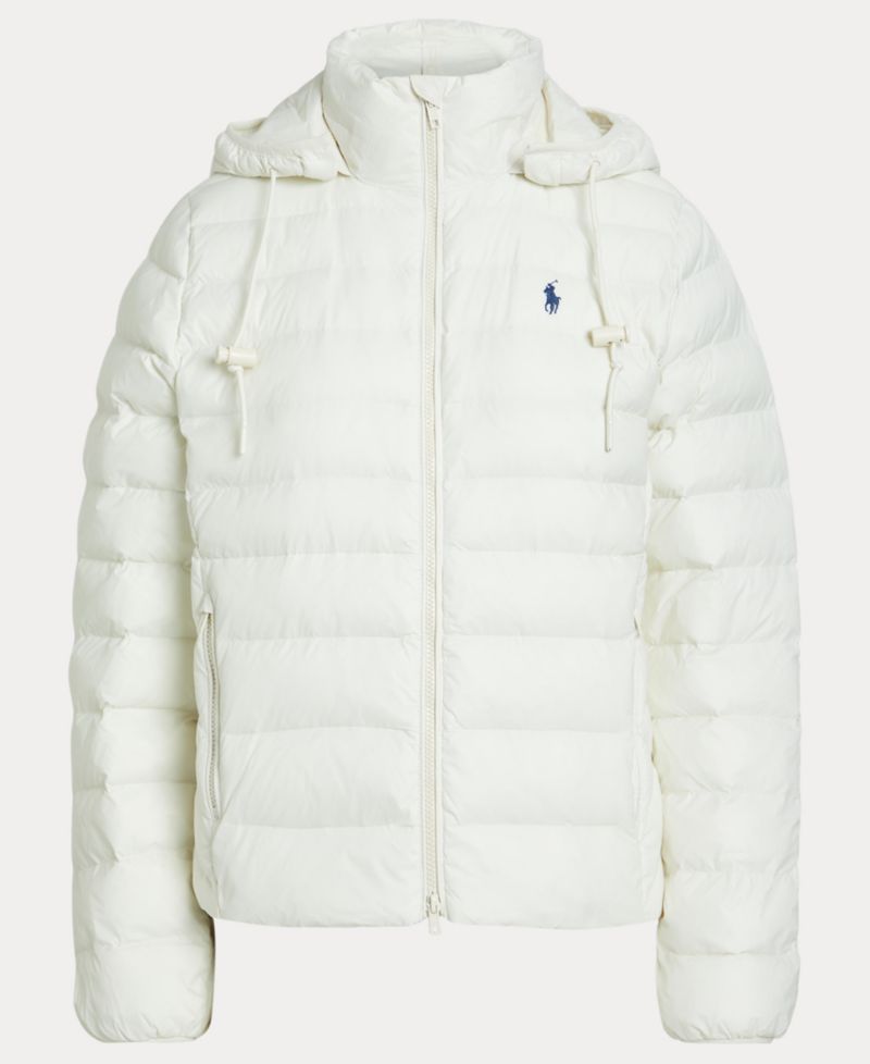 Women's Water-Resistant Packable Hooded Jacket