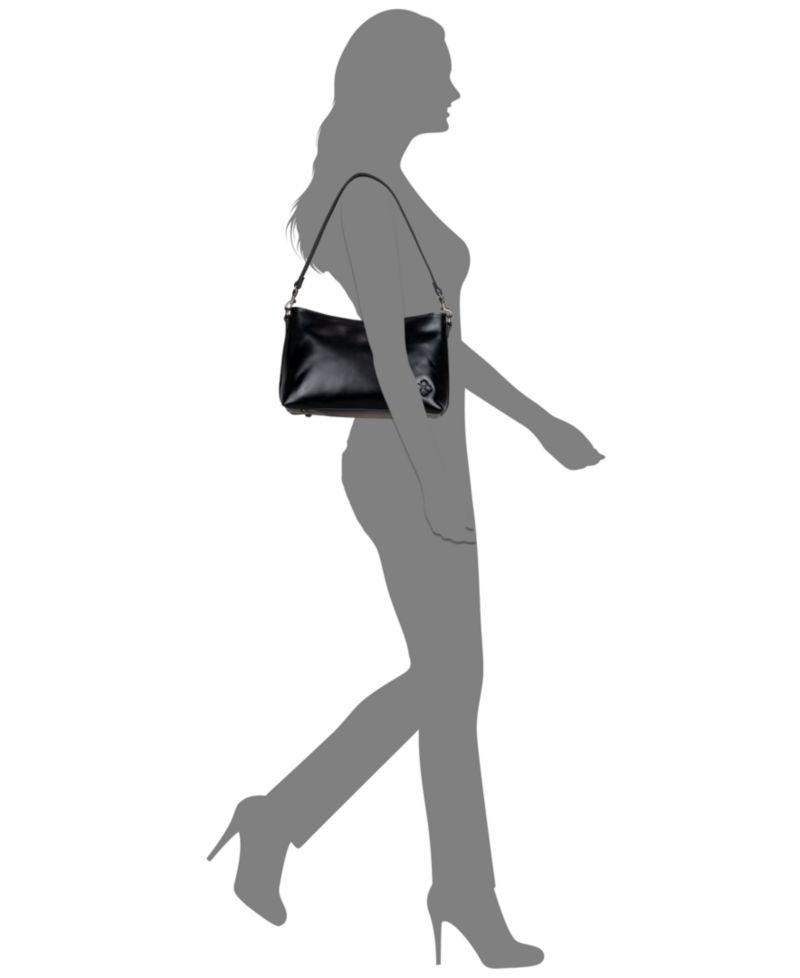 Betta Medium Leather Shoulder Handbag