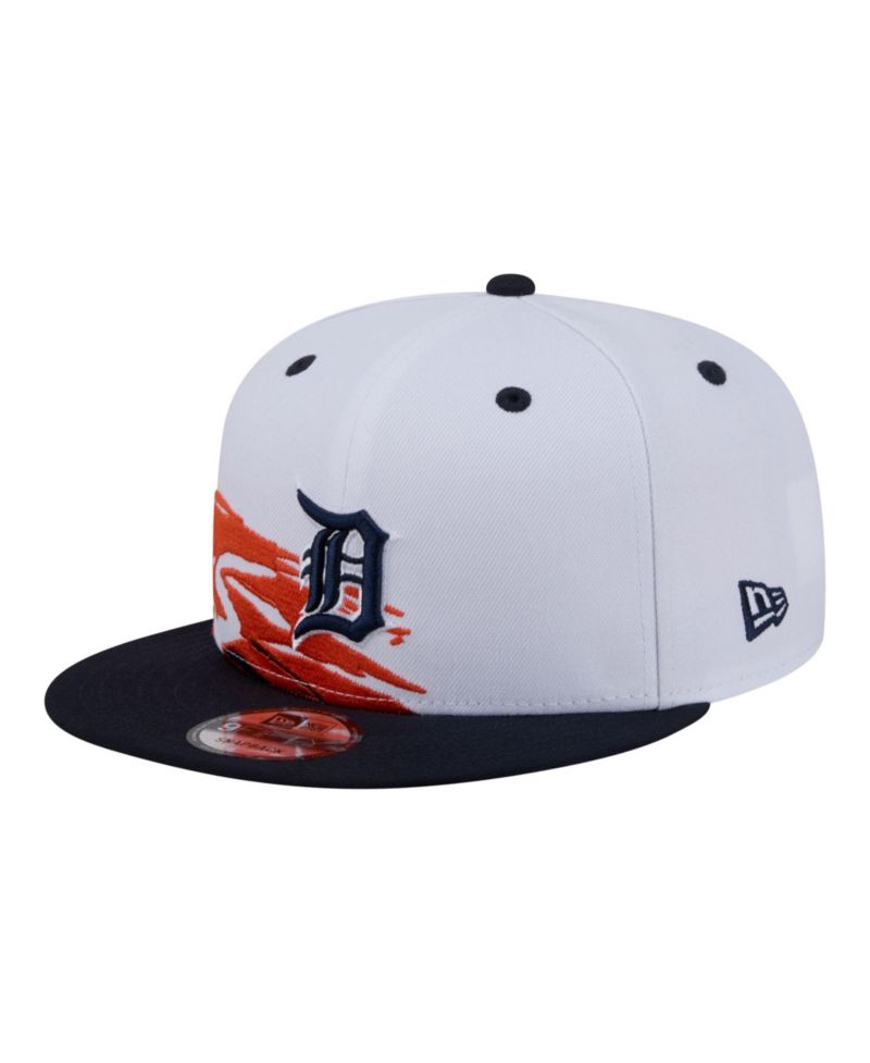 Men's White/Navy Detroit Tigers 9FIFTY Snapback Hat