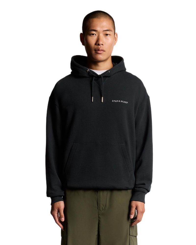 Men's Script Brushback Pullover Hoodie