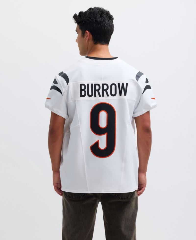 Men's Joe Burrow White Cincinnati Bengals Vapor F.U.S.E. Elite Jersey