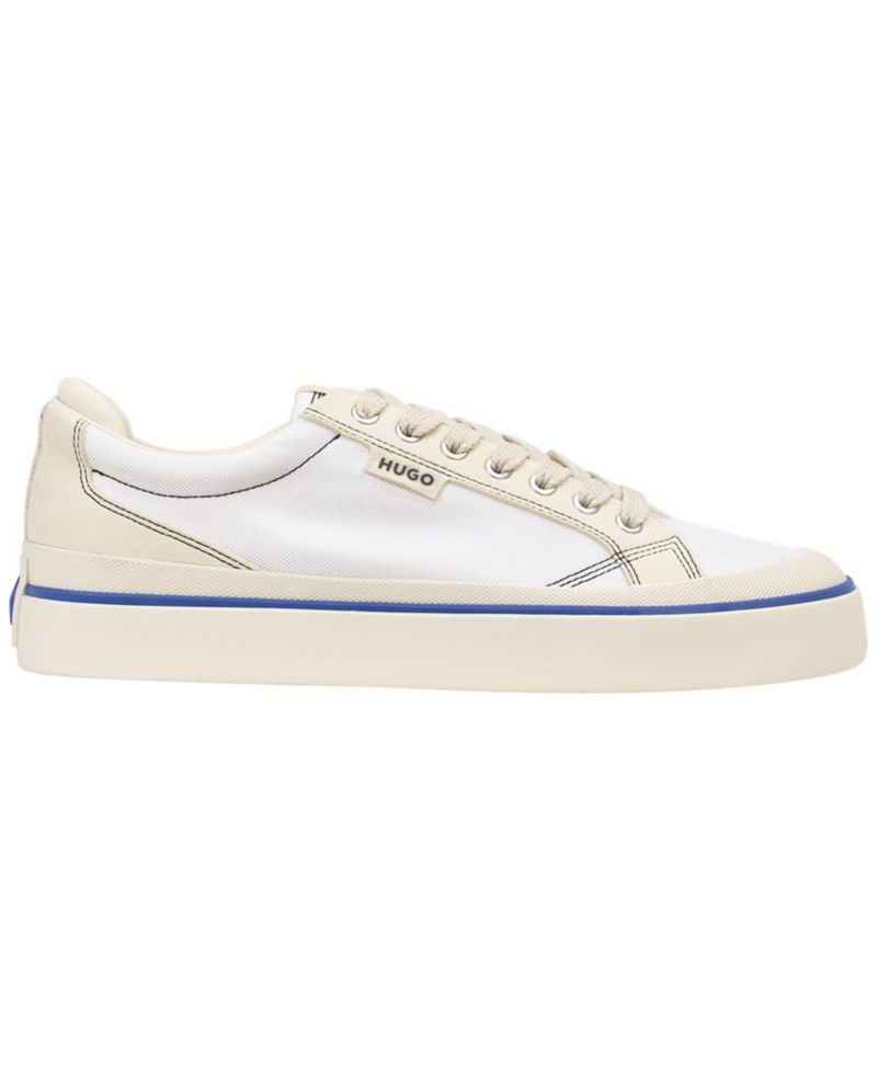 HUGO by Hugo Boss Men's Logo Detail Round-Toe Sneakers