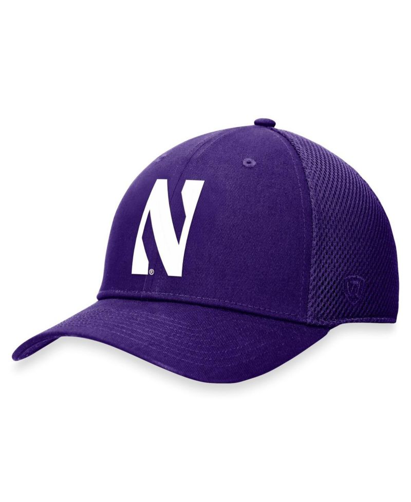 Men's Purple Northwestern Wildcats Spacer Flex Hat