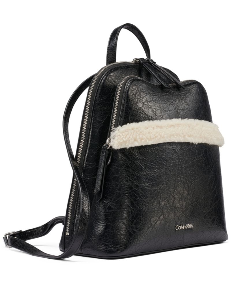 Sylvie Medium Zip-Top Backpack Messenger