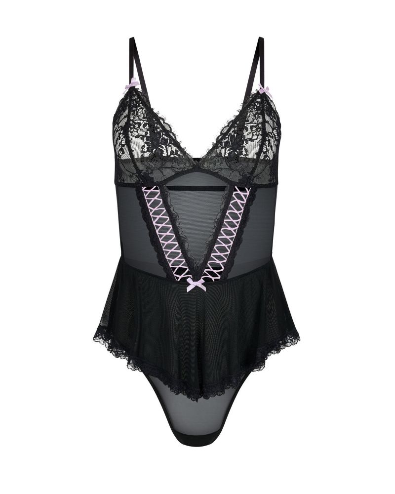 Women's Eleanor Playful Bodysuit Lingerie
