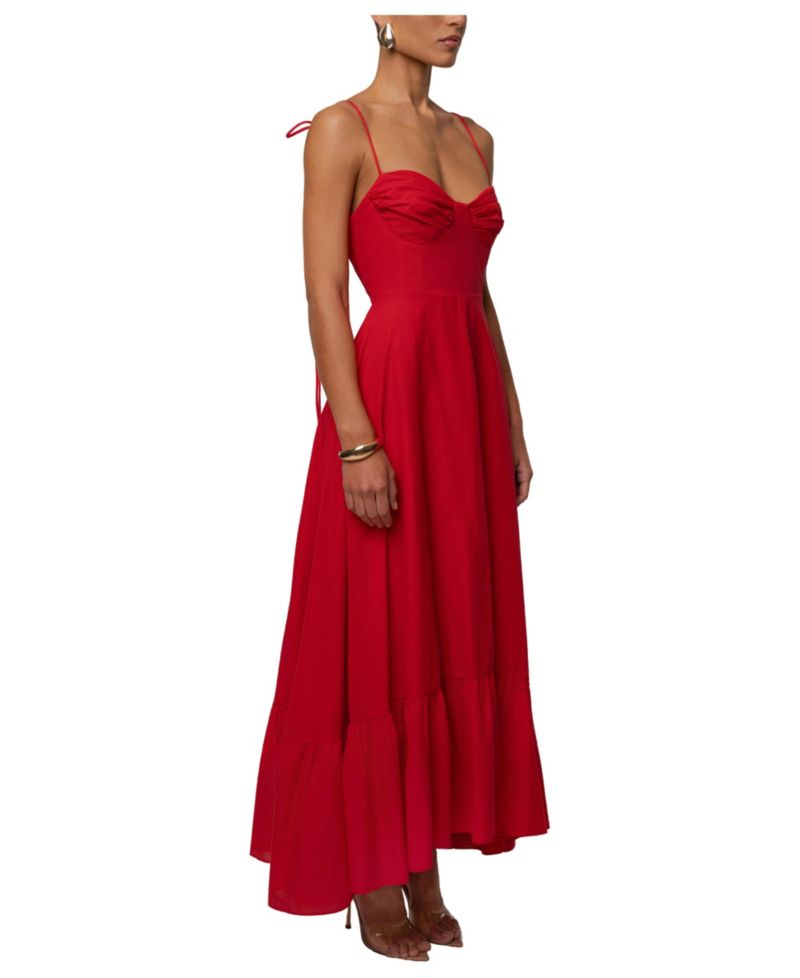 Women's Romantic Flow Maxi Dress