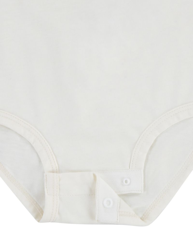 Baby Boys Deboss Overall and Bodysuit, 2-Piece Set