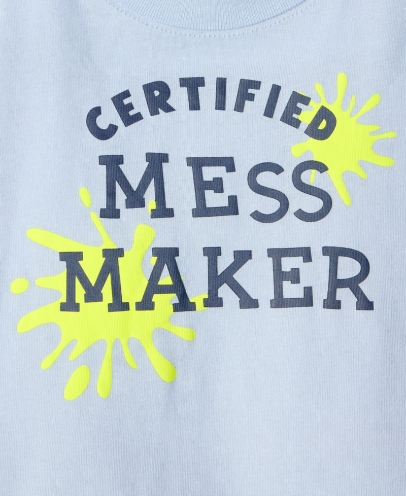 Toddler Boys' 12M-5T Long-Sleeve Mess Maker T-Shirt