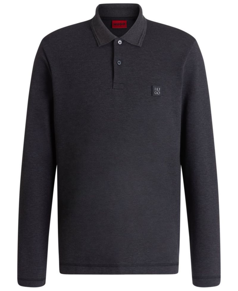 Men's Dinote Long-Sleeve Polo Shirt