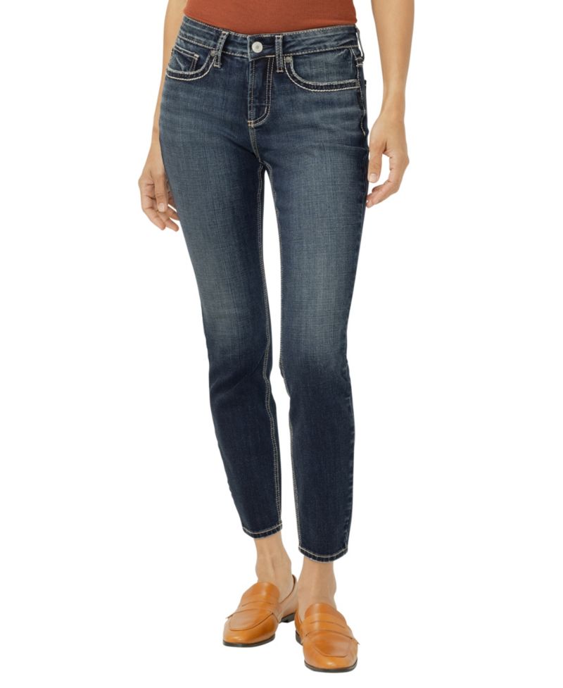 Women's Suki Mid Rise Curvy Fit Skinny Leg Jeans