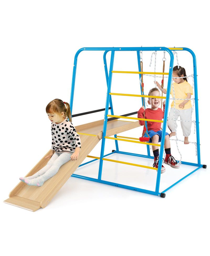 6-in-1 Indoor Jungle Gym, Ages 3+