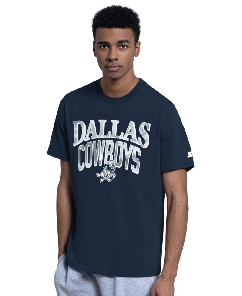 Men's Navy/Heather Gray Dallas Cowboys Two-Pack Logo T-Shirt Set