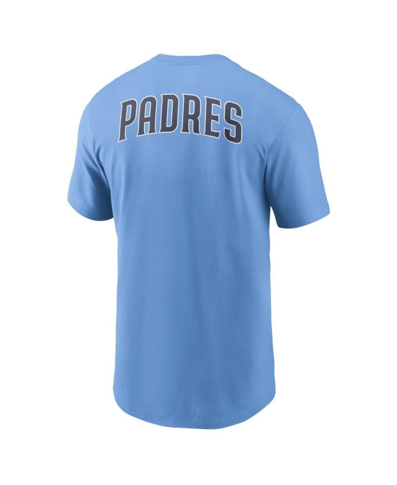 Men's Light Blue San Diego Padres Record Shattered T-Shirt