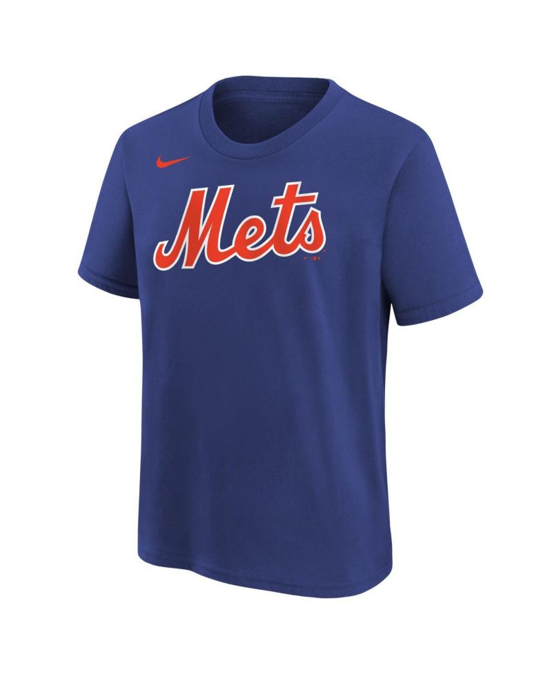 Big Boys and Girls Juan Soto Royal New York Mets Name & Number T-Shirt