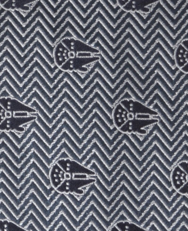 Men's Millennium Falcon Herringbone Tie