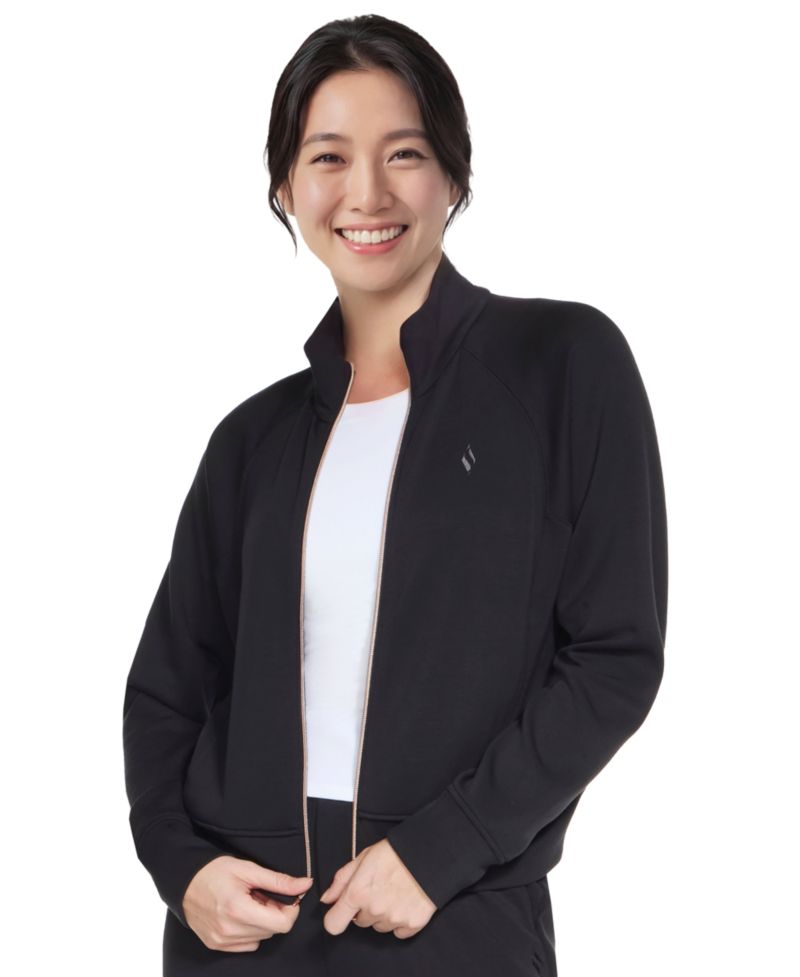 Women's Cozy Luxe Full-Zip Mock-Neck Jacket