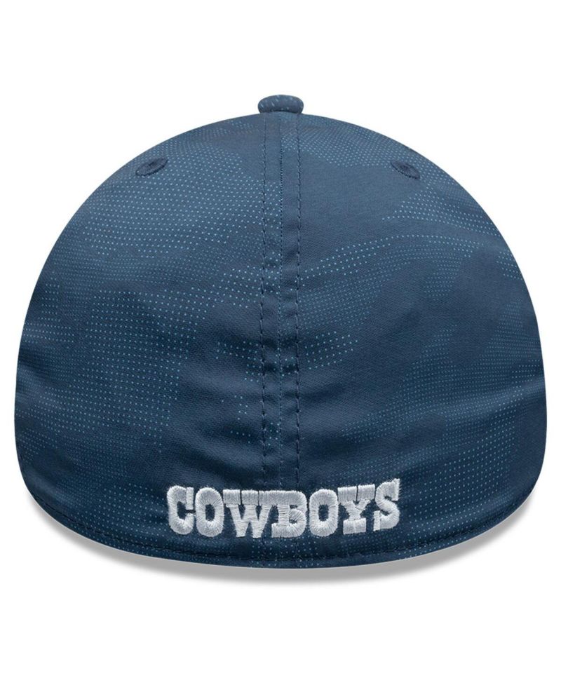 Men's Navy Dallas Cowboys Tonal Camo 39THIRTY Flex Hat