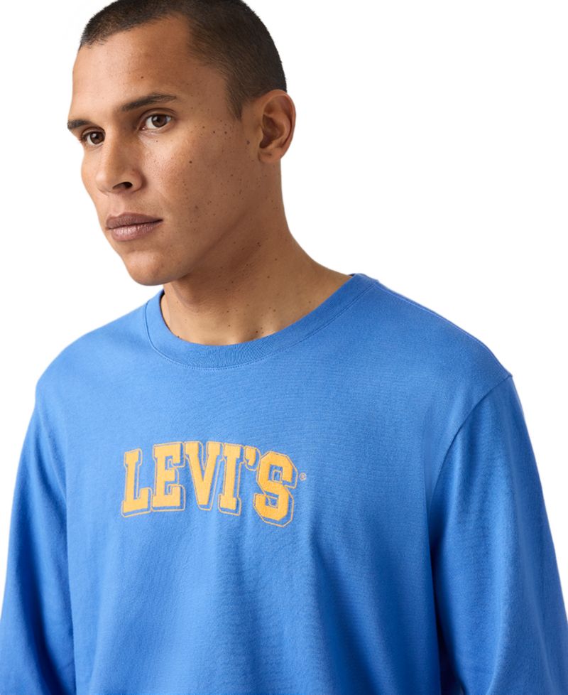 Men's Long-Sleeve Graphic Authentic T-Shirt