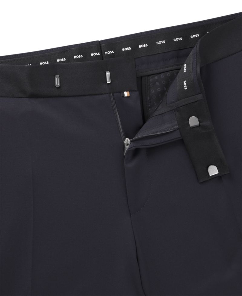 Men's Slim-Fit Tuxedo Trousers