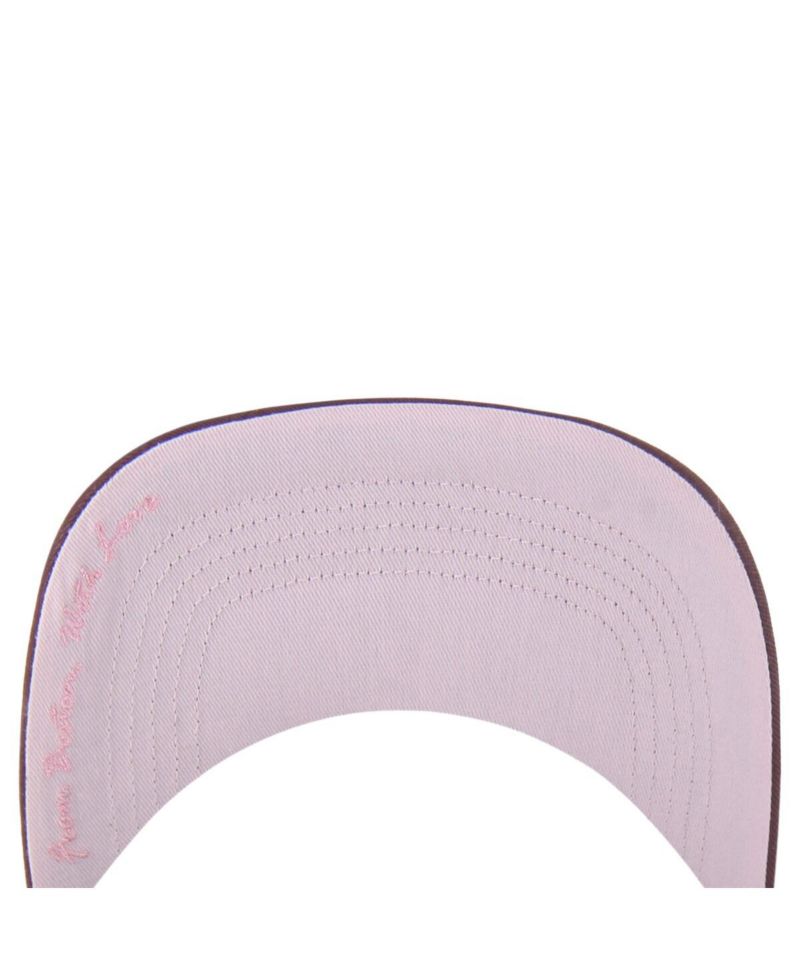 Men's and Women's Stone/Burgundy Boston Red Sox Love Letter Adjustable Hitch Hat