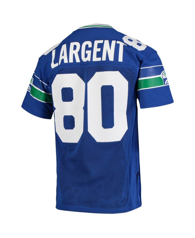 Men's Steve Largent Royal Seattle Seahawks Authentic Retired Player Jersey