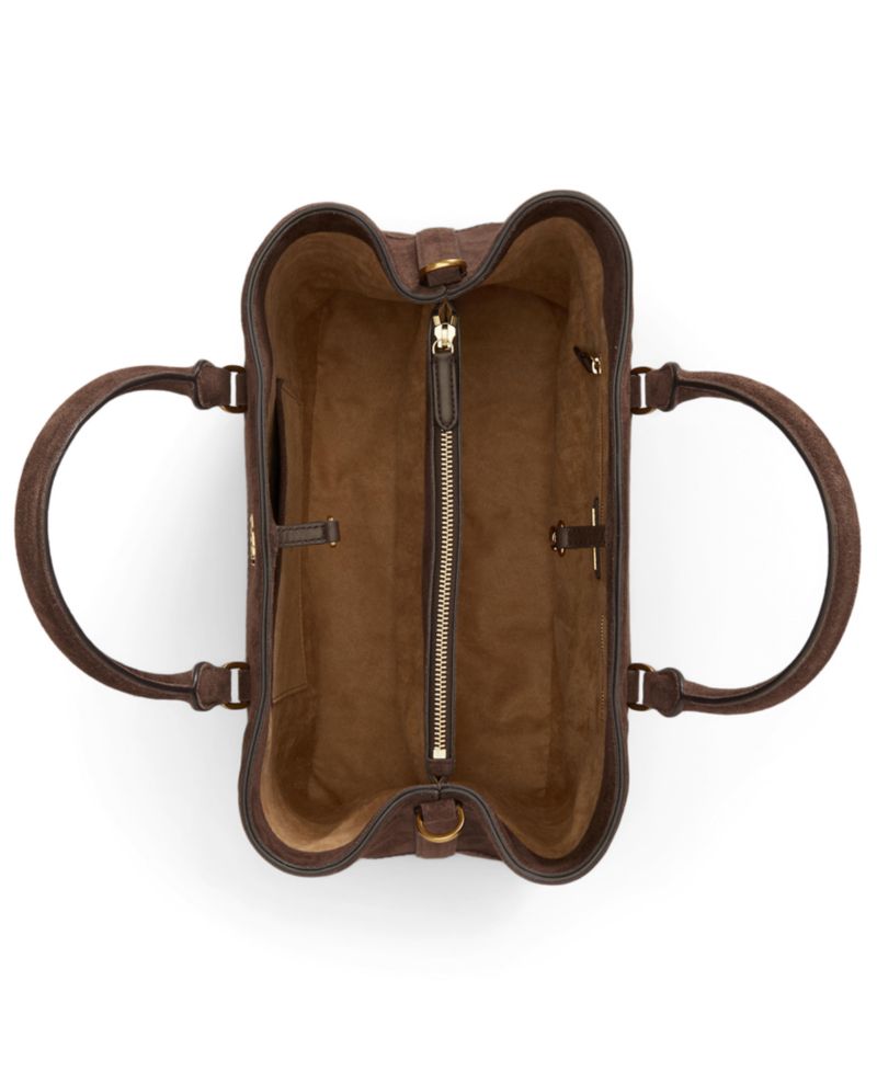 Marcy Suede Large Satchel Bag