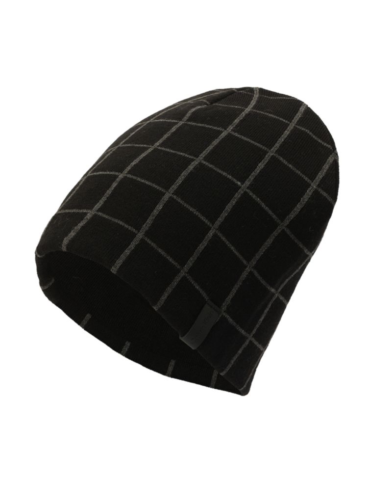 Men's Window Check Cuff Hat