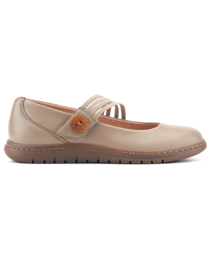 Women's Vannie Elastic Mary Jane Flats