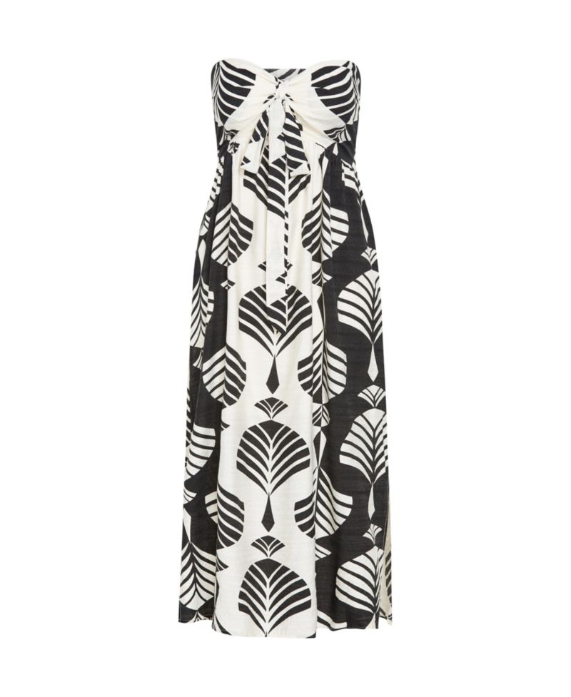 Women's Peta Border Print Maxi Dress