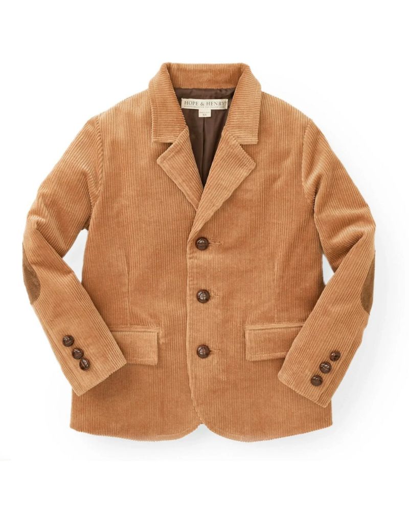 Toddler Boys Hope and Henry Organic Corduroy Blazer