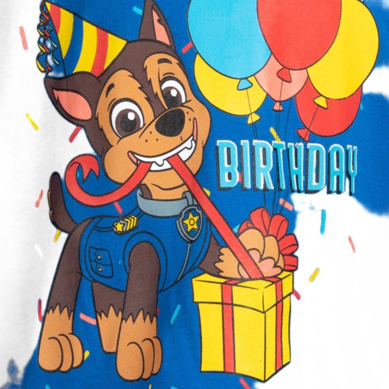 Nickelodeon Chase Birthday Boys Graphic T-Shirt Toddler| Child