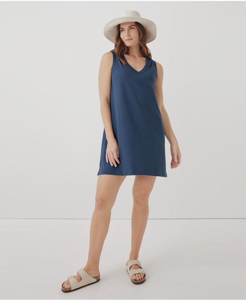 Women's Organic Cotton Softspun A-Line Tank Dress