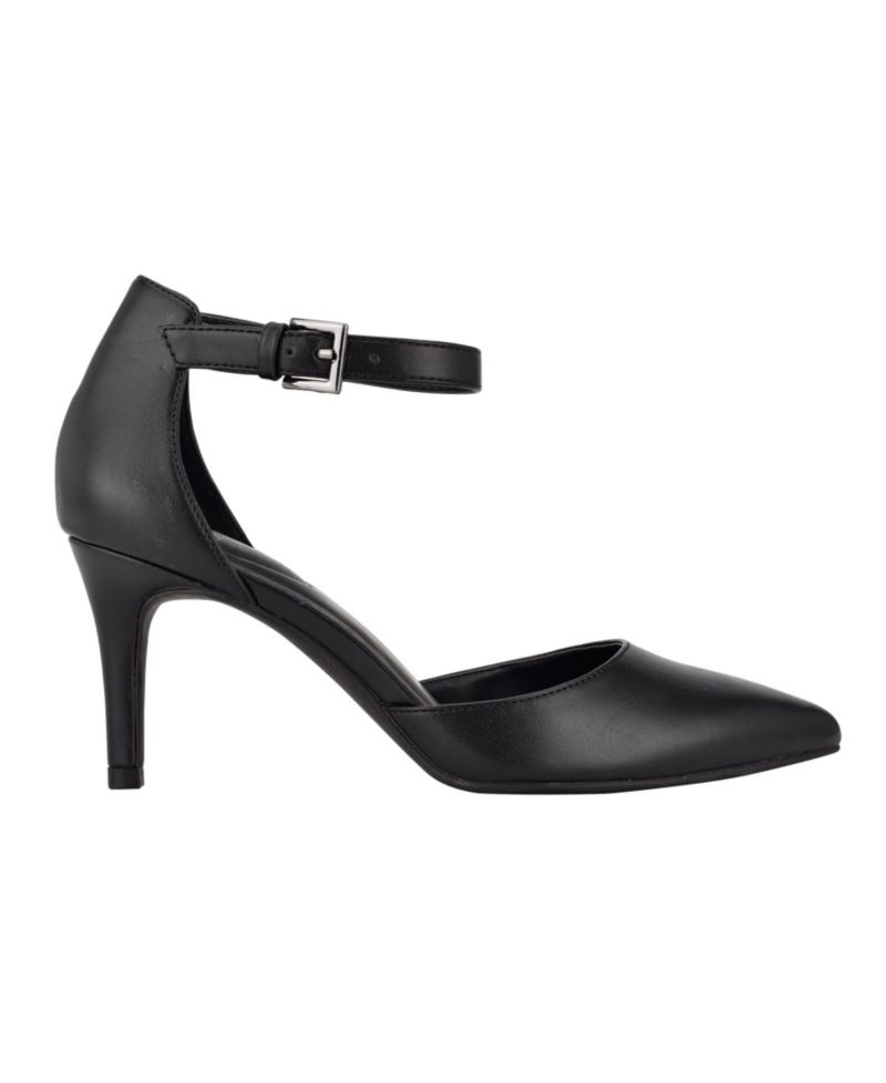 Women's Ginata D'Orsay Ankle Strap Pointed Toe Pumps