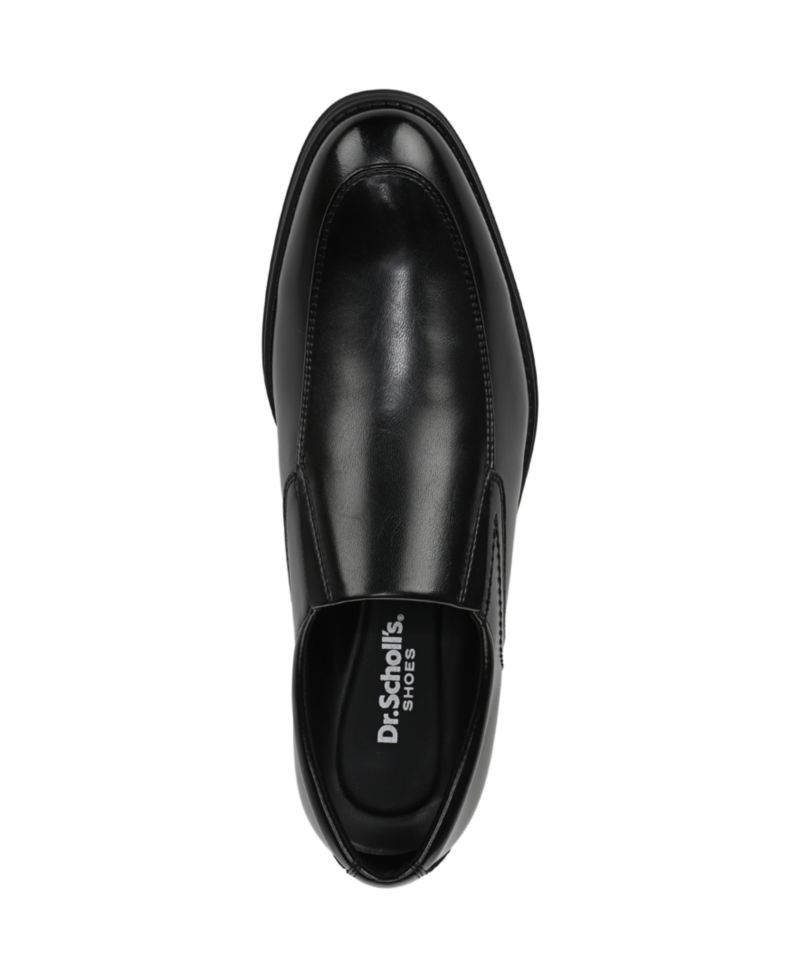 Men's Stuart Round-Toe Faux Leather Loafers