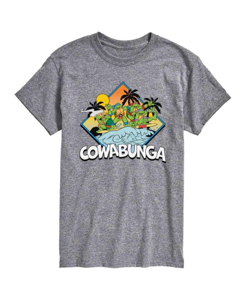 Men's Teenage Mutant Ninja Turtles Cowabunga Surf Graphic T-Shirt