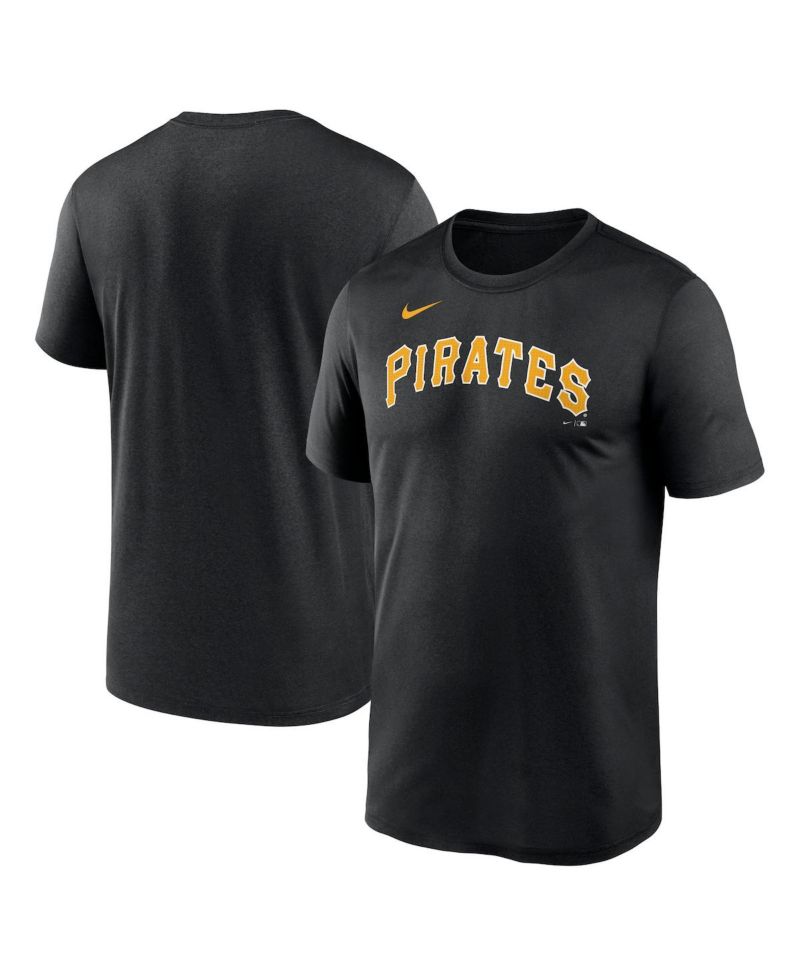 Men's Black Pittsburgh Pirates Fuse Legend T-Shirt