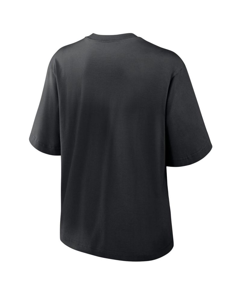 Women's Black Las Vegas Raiders Boxy T-Shirt