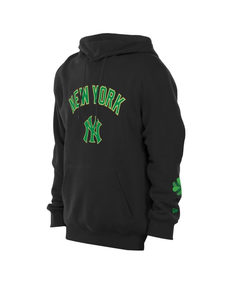 Men's Black New York Yankees 2026 St. Patrick's Day Fleece Hoodie