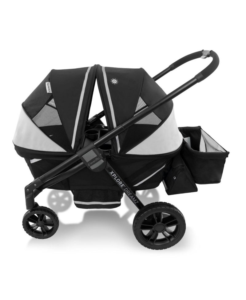 Pivot Xplore Dreamz All-Terrain Stroller Wagon with Bassinett Insert