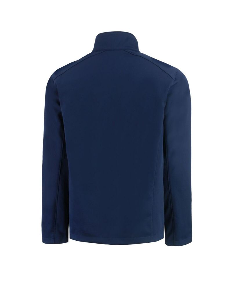 Men's Navy Los Angeles Dodgers Evoke Eco Softshell Full-Zip Jacket