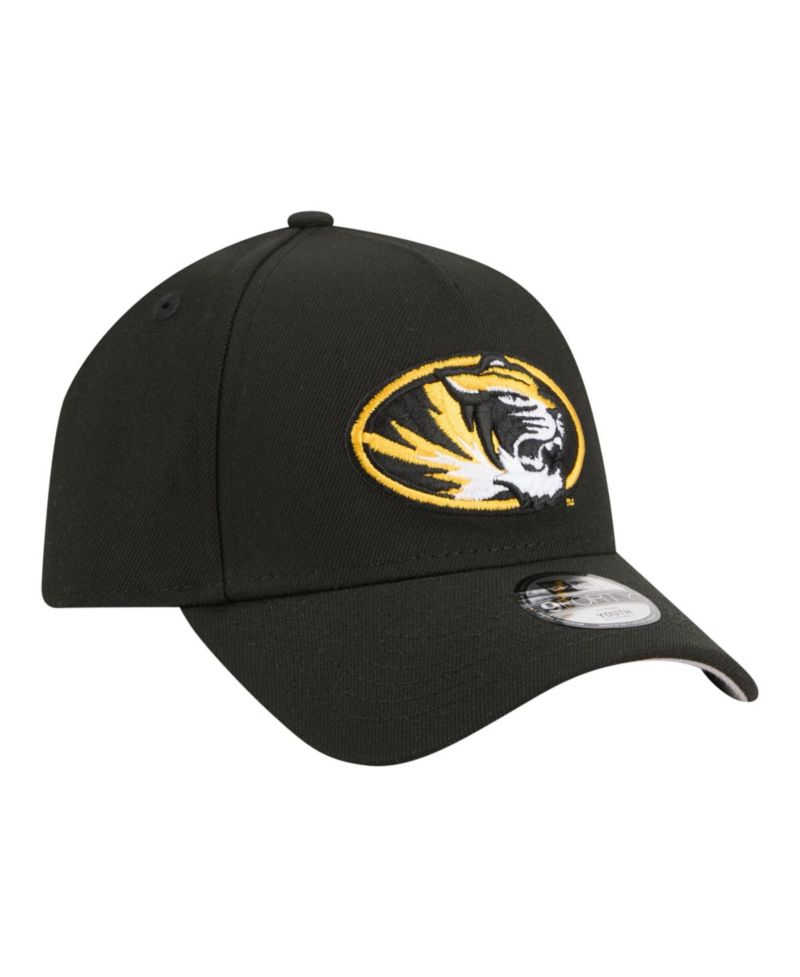Big Boys and Girls Black Missouri Tigers 9FORTY A-Frame Adjustable Hat
