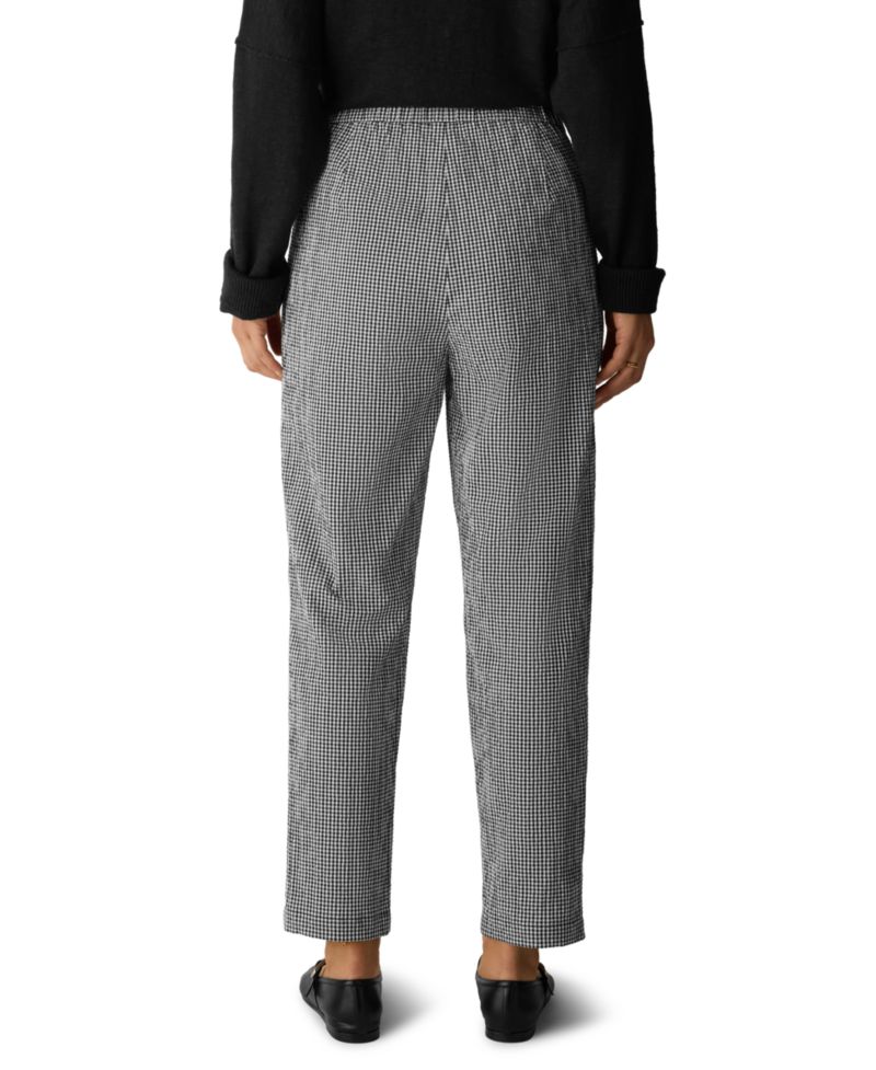 Women's High-Waist Tapered-Ankle Pants