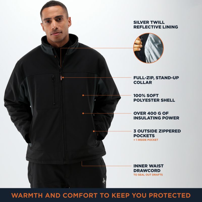 Men's Insulated Softshell Jacket