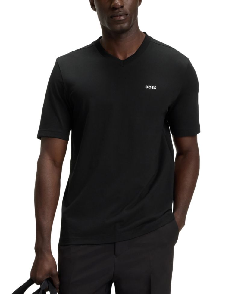 Men's Contrast Logo Regular-Fit T-Shirt
