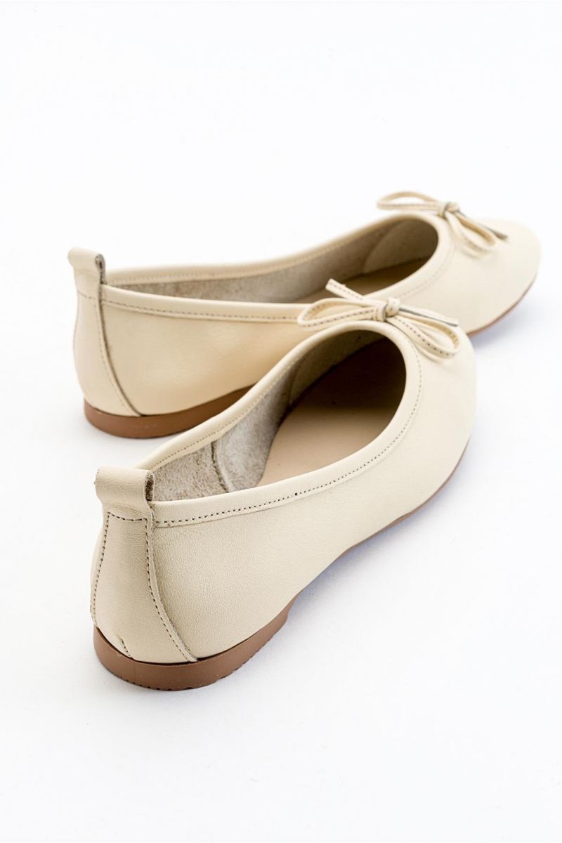 Women's Florence Leather Ballerina Flats