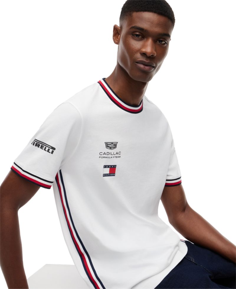 x Cadillac F1 Men's Drivers 77 Short-Sleeve T-Shirt