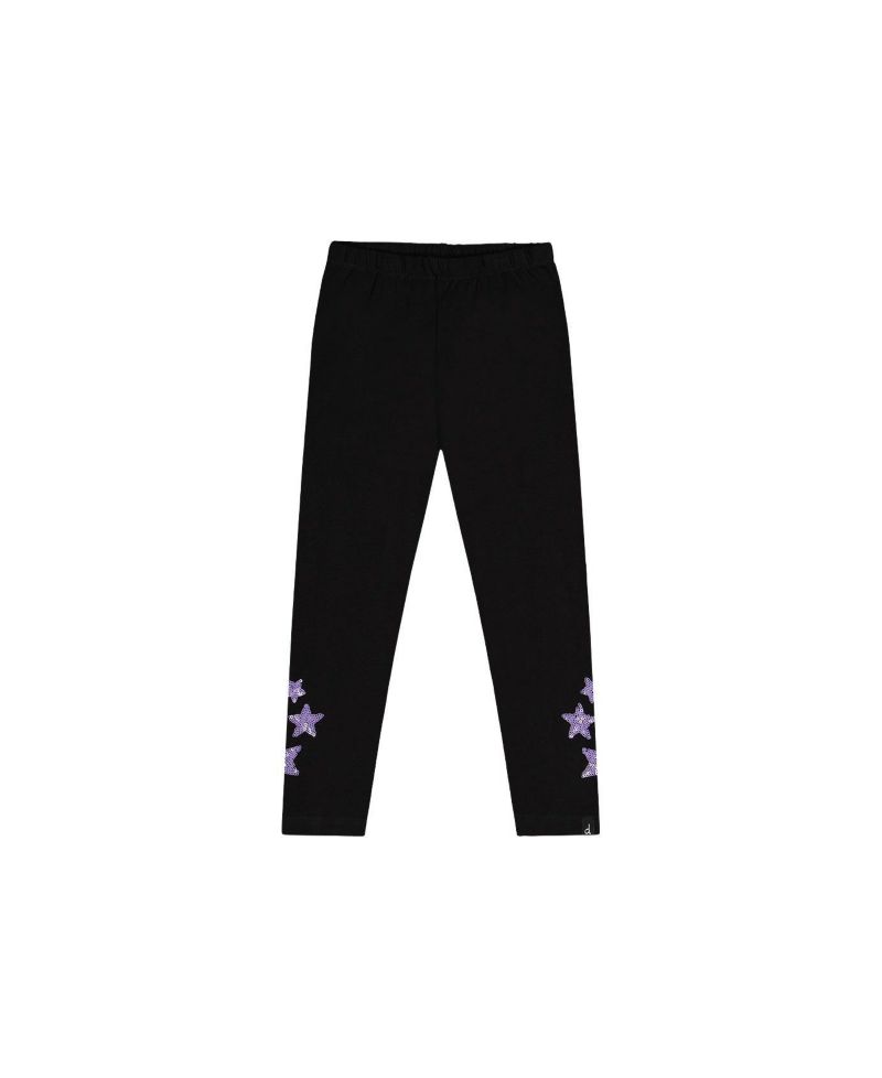 Little Girls (6 - 12) Cotton Jersey Leggings Pant